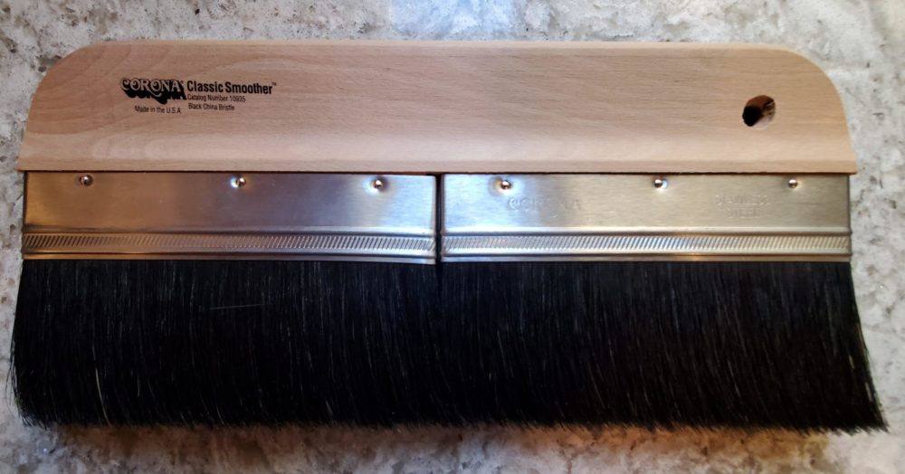 10935 Wallpaper Smoothing Brush Bristle 12 Inch x 2 7/16 Inches #10935 - Image 1