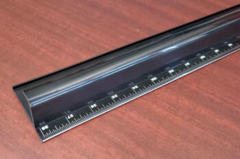 Big Black 52 inch Safety Straight Edge w/ Stainless Steel Insert