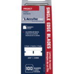 Single Edge Razor Blades #9 Aluminum Back Box 100