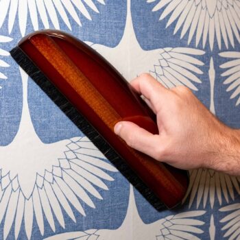 Wallpaper Smoothing Brush, Bristle 3/4 x 10 5/8, Boars hair - Image 2